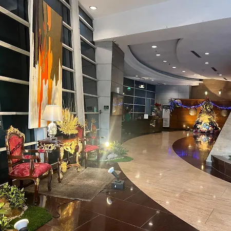 Pearl Of The Orient Tower, In Front Of Us Embassy Apartment Manila Exterior photo